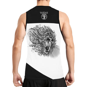 Yahuah-Tree of Life 02-06 Yin Yang Camiseta de baloncesto de diseño para hombre 