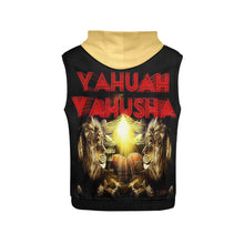 Load image into Gallery viewer, Yahuah Yahusha 02 Men&#39;s Designer Sleeveless Pullover Hoodie