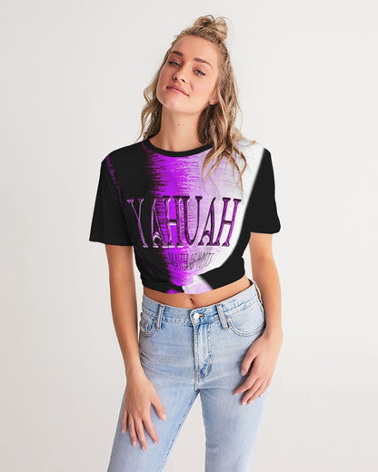 Yahuah: Master of Hosts (01-02) | Tie Front Crop Top