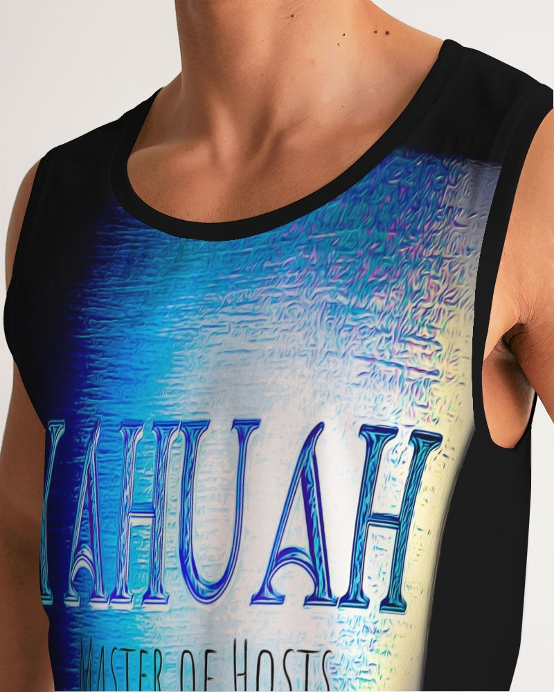 Yahuah-Master of Hosts 01-01 Men's Designer Sports Tank Top