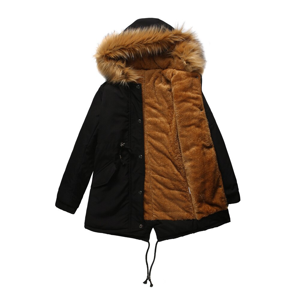 Fleece Lined Parka Jacket for Women (7 colors)