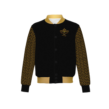 Load image into Gallery viewer, BREWZ Elected Men&#39;s Designer Double Layered Techno Scuba Knit Varsity Jacket