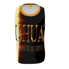 Cargar imagen en el visor de la galería, Yahuah-Master of Hosts 01-03 Camiseta fluida sin mangas de diseñador para hombre 