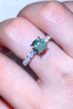 Load image into Gallery viewer, Future Style 1 Carat Moissanite Side Stone Ring