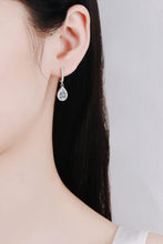 Load image into Gallery viewer, Moissanite Teardrop Earrings