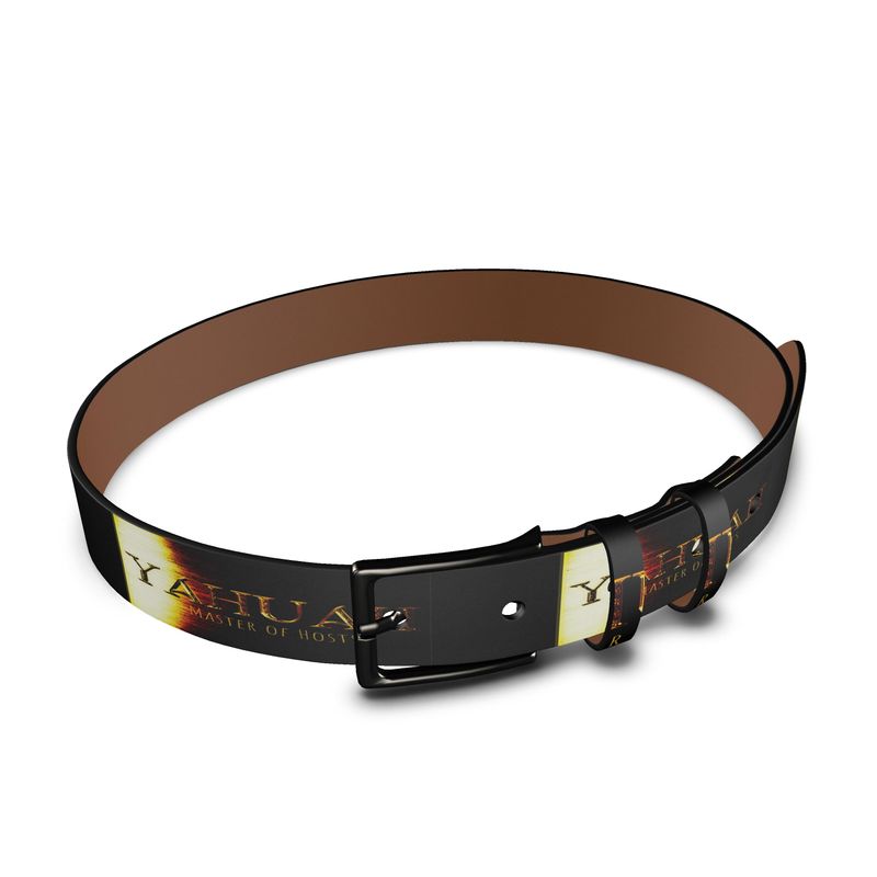 Yahuah-Master of Hosts 01-03 Designer Unisex Leather Belt