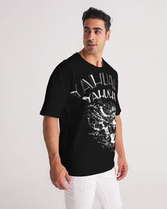 Yahuah Yahusha 01-07  Men's Designer Premium Heavyweight Drop Shoulder T-shirt