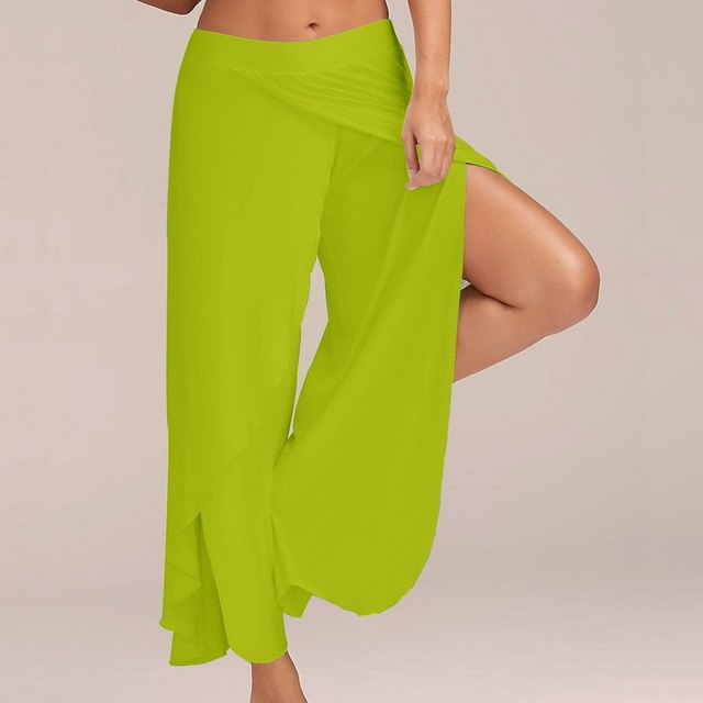 Casual Loose Split Wide Leg Pants (9 colors)