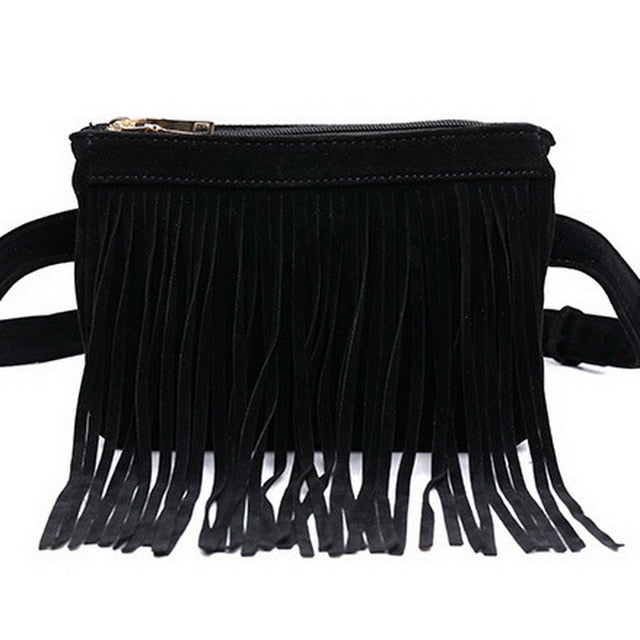 Vintage Tassel Waist Bag