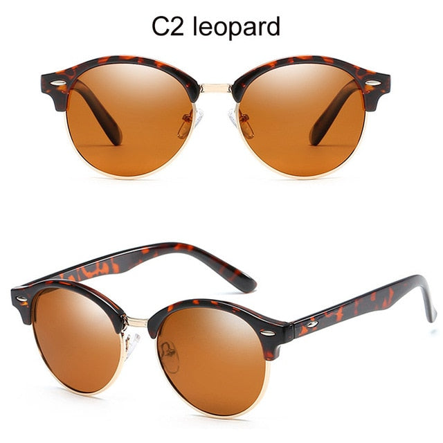 Polarized Round Women Sunglasses