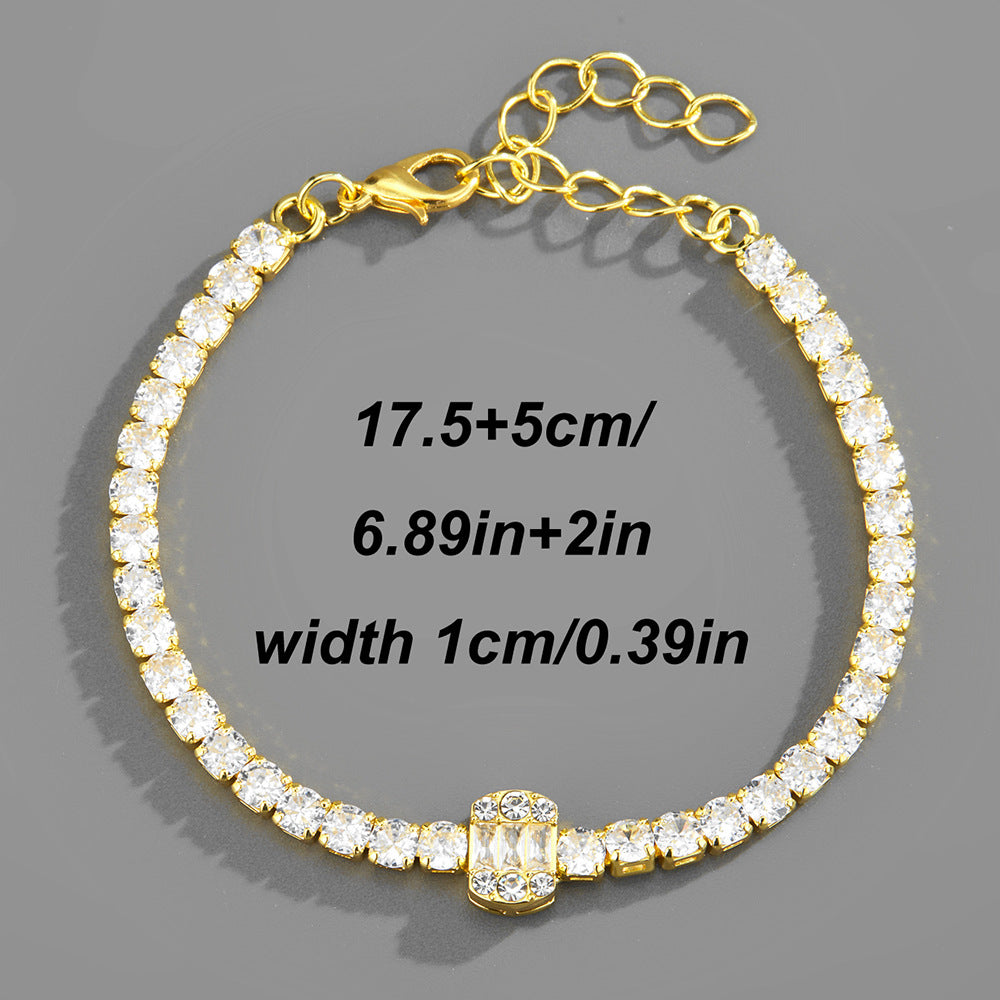 Elegant Zirconian Bracelet for Women