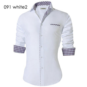Long Sleeve Slim Fit Dress Shirt (4 colors)