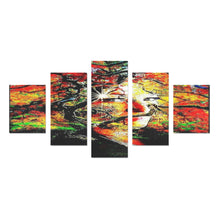 Cargar imagen en el visor de la galería, Impresiones artísticas de pared en lienzo de dulces de otoño (sin marco) 5 piezas/juego B 