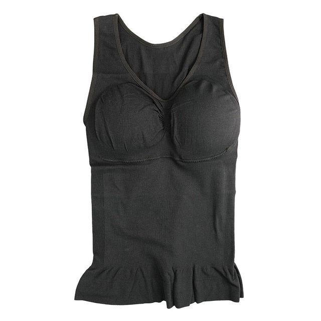 Solid Body Shaper Tank Top