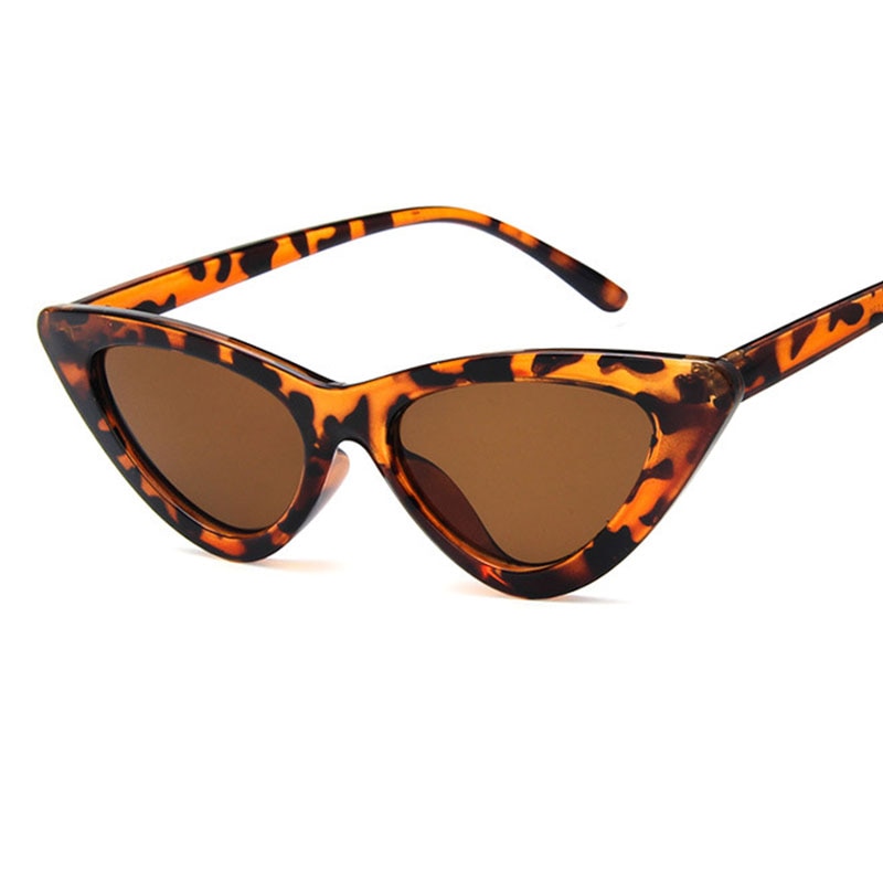 Vintage Retro Triangular Cat Eye Sunglasses