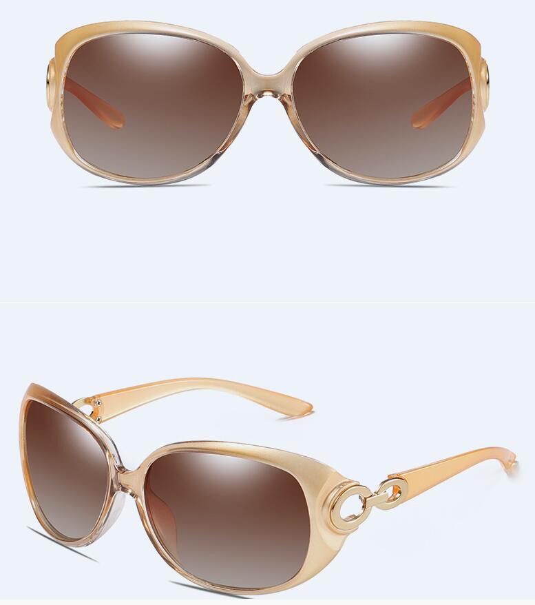 Classic Plastic Polarized Sunglasses for Women