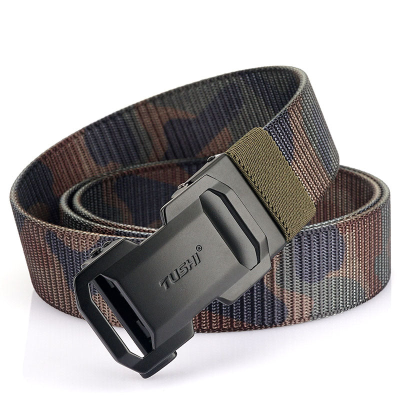 Male Automatic Buckle Nylon Belt