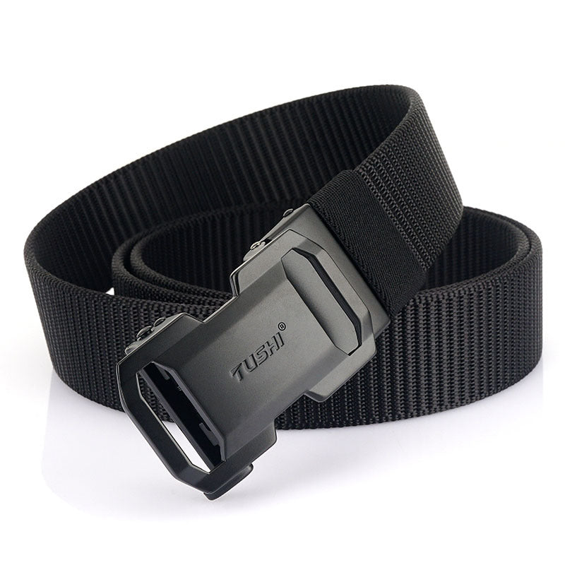 Male Automatic Buckle Nylon Belt