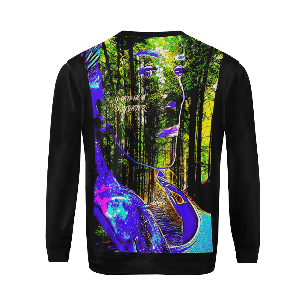 Indigo Candy 01 Men's Designer Sweatshirt