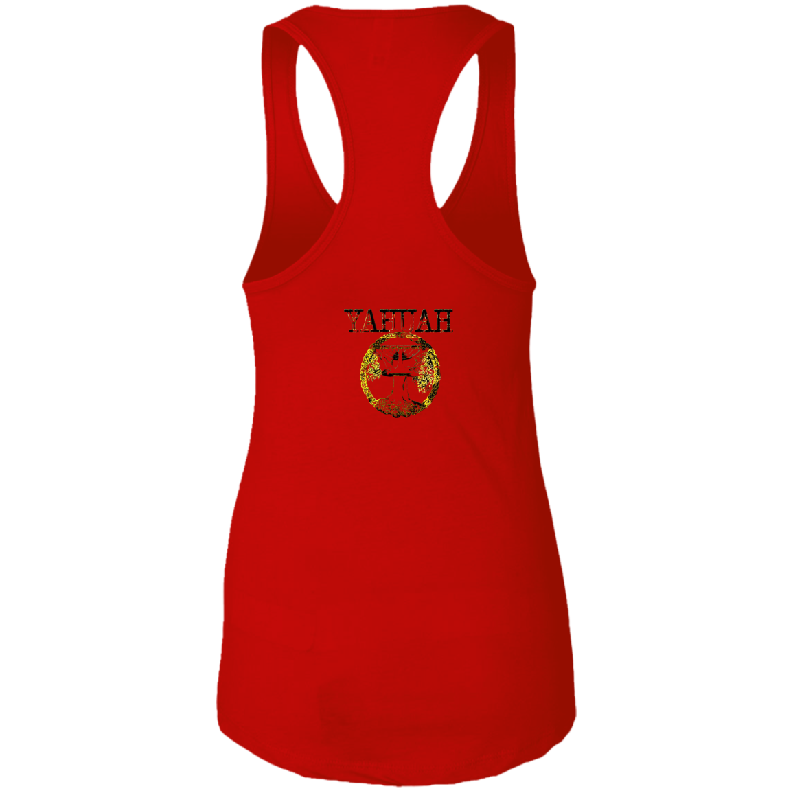 Yahuah Yahusha 04 Ladies Designer Ideal Racerback Tank Top (4 Colors)