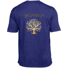 Cargar imagen en el visor de la galería, Yahuah-Tree of Life 01 Camiseta de diseño Heather Performance para hombre (5 colores) 