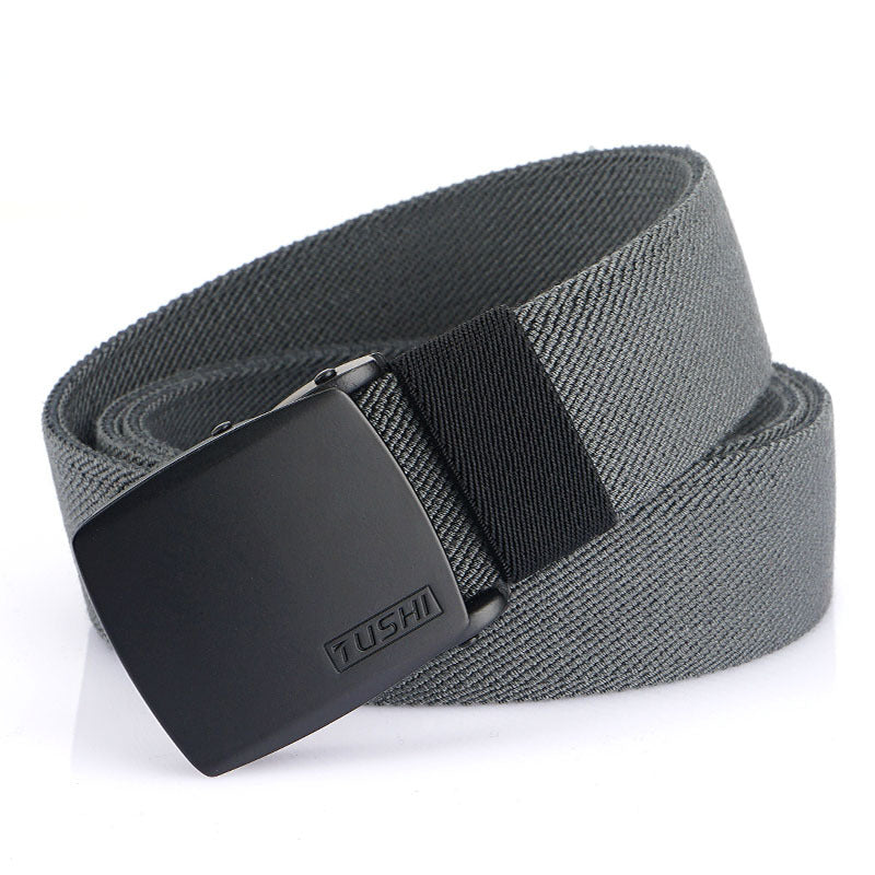 Cotton Elastic Woven Canvas Belt