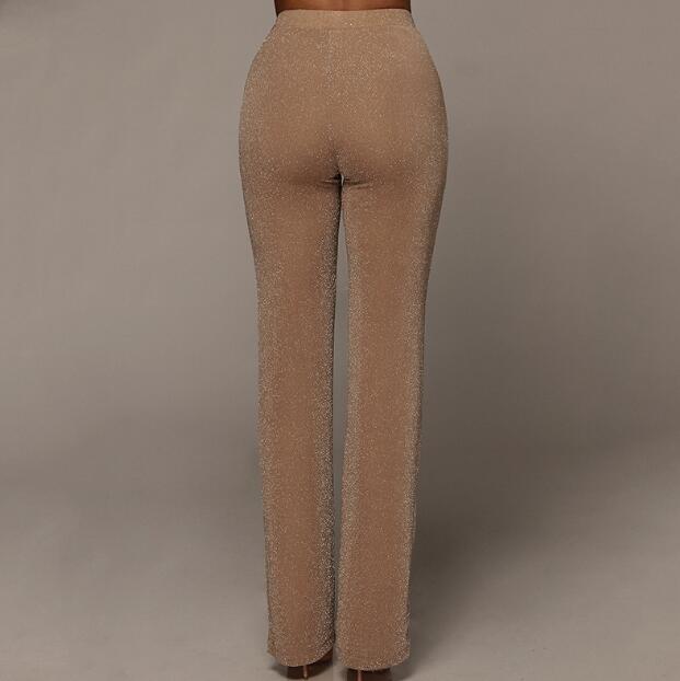 High Waist Solid Wide Leg Pants (2 colors)