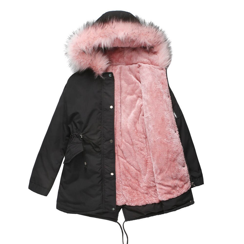 Fleece Lined Parka Jacket for Women (7 colors)