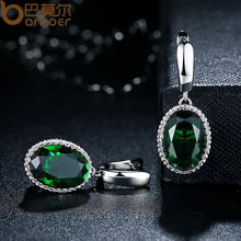 Load image into Gallery viewer, Platinum Plated Luxury AAA Zircon Earrings (4 colors)