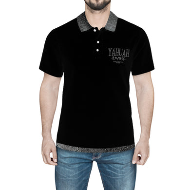 Yahuah-Name Above All Names 01-01 Men's Designer Polo Shirt