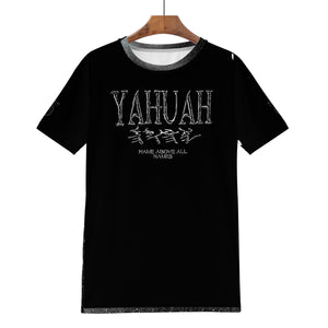 Camiseta de diseñador para hombre Yahuah-Name Above All Names 01-01 