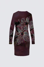 Load image into Gallery viewer, Floral Embosses: Pictorial Cherry Blossoms 01-04 Designer Sophia Dress
