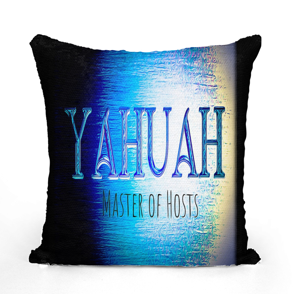 Yahuah-Master of Hosts 01-01 Designer Sequin Cushion Cover (5 colors)