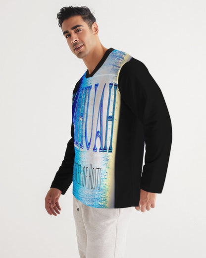Yahuah: Master of Hosts (01-01) | Men's Long Sleeve Jersey Tee