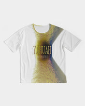 Cargar imagen en el visor de la galería, Yahuah-Master of Hosts 02-02A Camiseta de diseñador premium con hombros caídos y peso pesado para hombre 