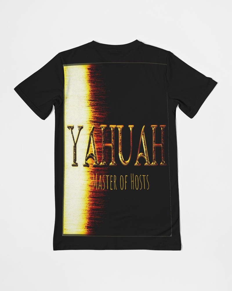 Yahuah-Master of Hosts 01-03 Men's Designer Pocket T-shirt