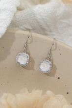 Load image into Gallery viewer, Opal Square Drop Earrings