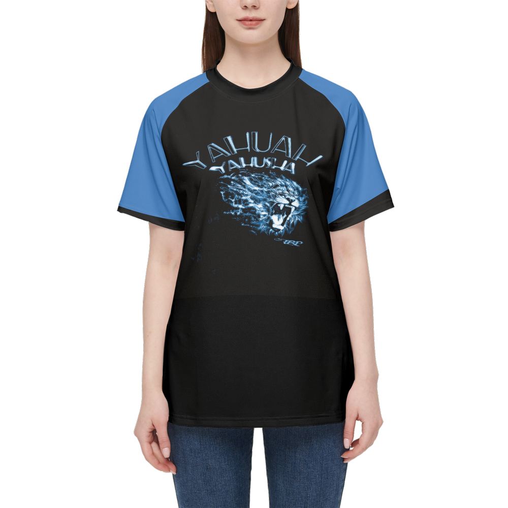 Yahuah Yahusha 01-06 Camiseta deportiva de diseñador para mujer 