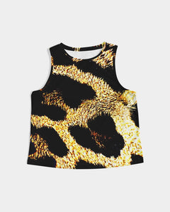 Camiseta corta sin mangas de diseñador TRP con estampado de leopardo 01 