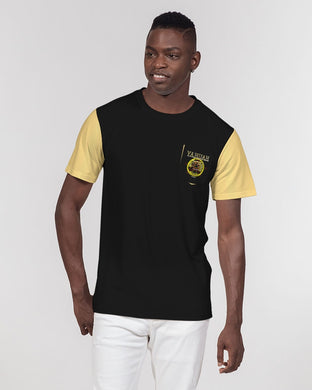 Camiseta con bolsillo diario de diseñador para hombre A-Team 01 Gold 