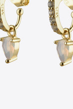 Load image into Gallery viewer, Opal 925 Sterling Silver Drop Earrings