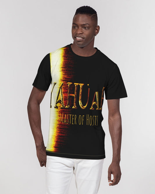 Yahuah-Master of Hosts 01-03 Camiseta con bolsillo diario de diseñador para hombre 