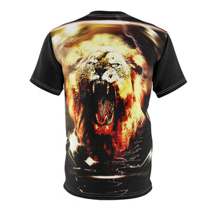 Modelos de grandes felinos: Mad Lions 02-01 Camiseta de diseñador unisex