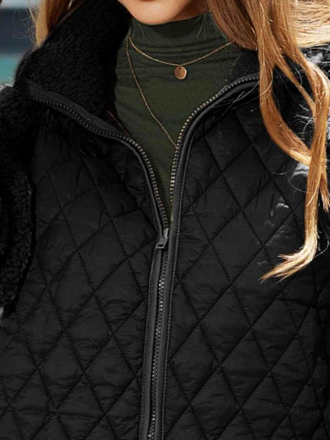 Stand Collar Raglan Padded Puffer Jacket (5 colors)