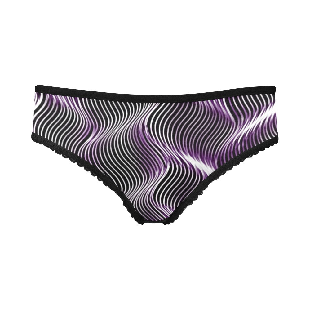 TRP Twisted Patterns 04: Weaved Metal Waves 01-01 Designer High Cut Briefs