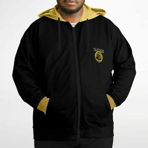 A-Team 01 Gold Designer Athletic Full Zip Unisex Plus Size Hoodie