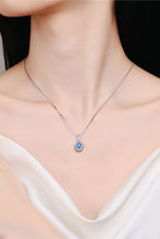Load image into Gallery viewer, 1 Carat Moissanite 925 Sterling Silver Solitaire Necklace