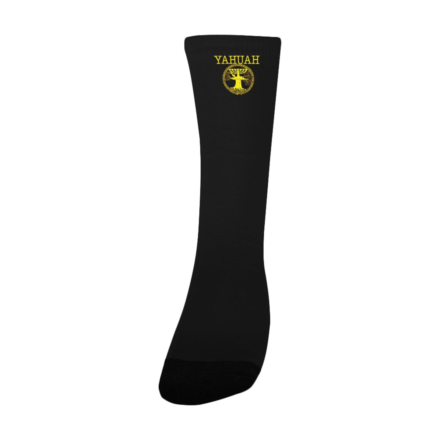 Yahuah-Tree of Life 02-01 Ladies Designer Crew Socks