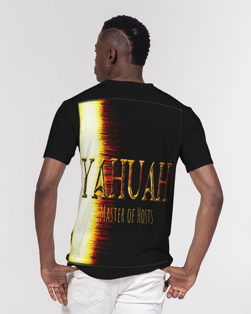 Yahuah-Master of Hosts 01-03 Men's Designer Pocket T-shirt