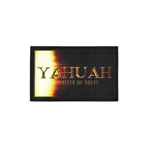 Yahuah-Maestro de Ejércitos 01-03 Alfombra de baño 1.8 pies (ancho) x 2.6 pies (alto) 